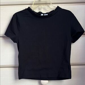 H&M Black Crop Top